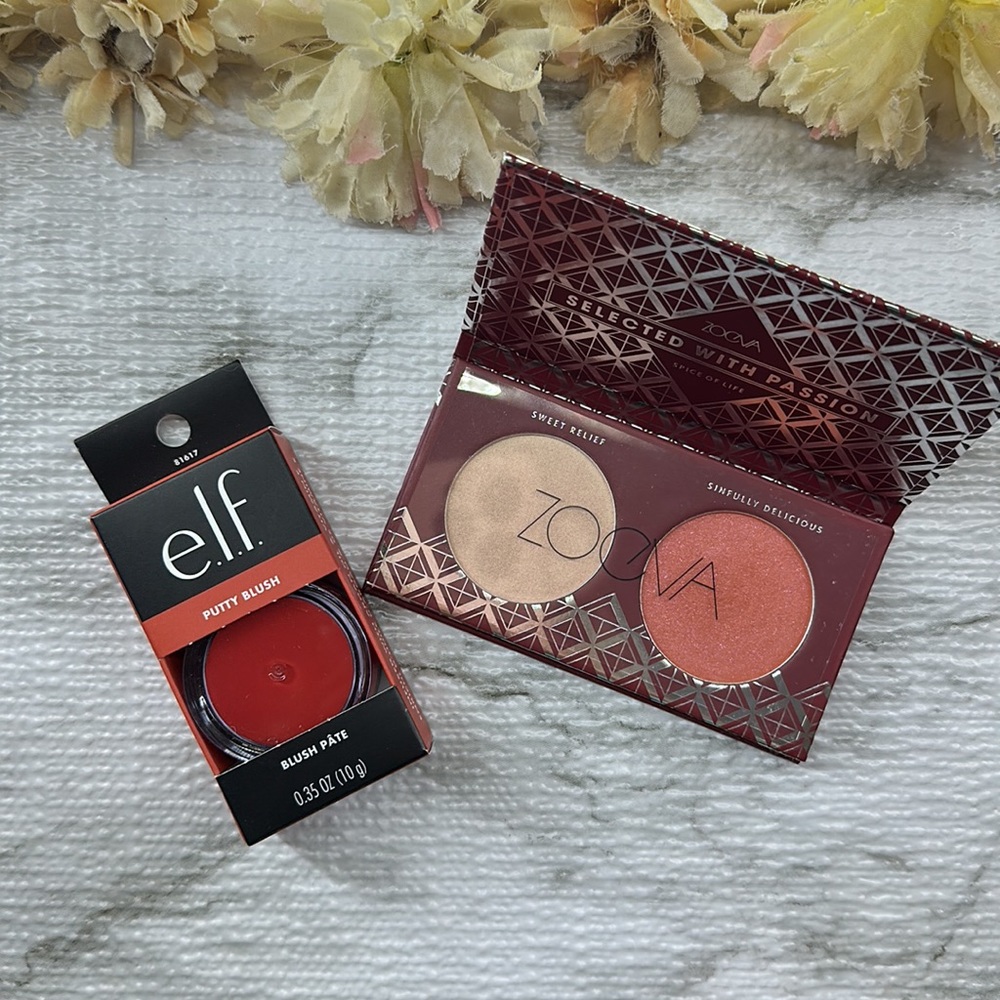 BLUSH BUNDLE e.l.f. Putty Blush | ZOEVA Spice of Life Duo